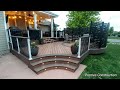 Custom Curved Composite/Pvc  Deck