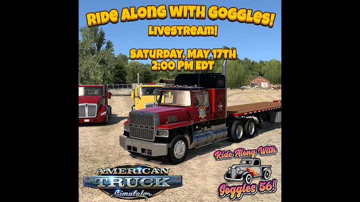 Ride Along with Goggles Livestream! May 17th
