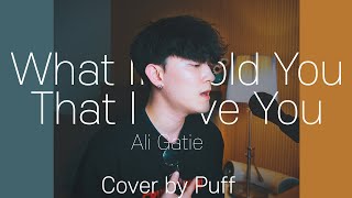 What If I Told You That I Love You - Ali Gatie | COVER Resimi