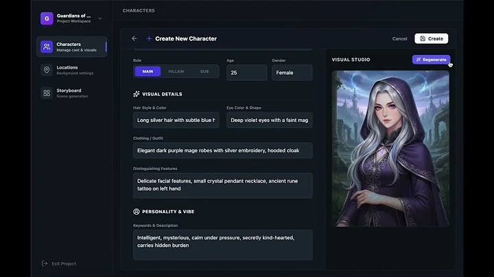 Gulter: AI-Powered World Building for Web Novel Writers | Gemini 3 Pro Demo