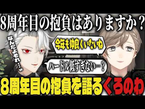 【まとめ】8周年記念LoL配信で今年の抱負を語るくろのわｗｗ【切り抜き/叶/葛葉/にじさんじ/LoL】