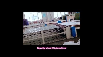 Thermo bonding wadding roll cutting machine with duvet automatic filling machine / wadding cutting