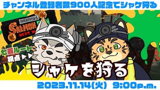 【シャケNW #108】チャ録900人記念！！でもいつものシャケ狩る【七菱ルート・樫きづち/VTuber】