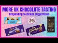 Cadbury Darkmilk Review and Walnut Whips Review (Americans Try English Chocolate Bars)