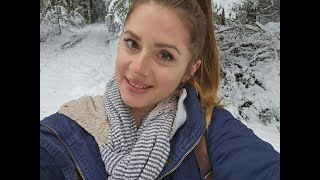 ASMR another walk w/ snow in the forest!!! soft speaking screenshot 5