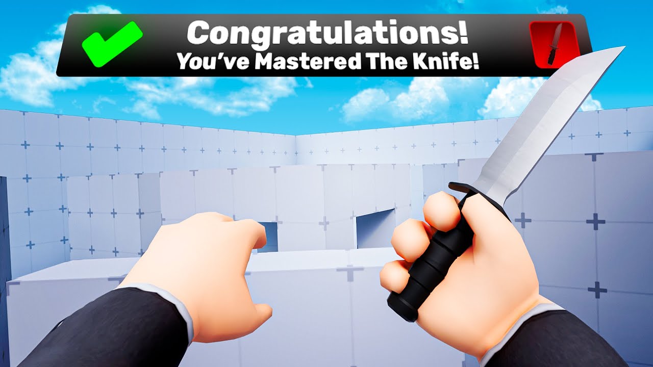 Can i MASTER Knife in 1 hour... | Roblox Rivals
