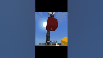 Traffic Light in MINECRAFT Tutorial #minecraft #shorts