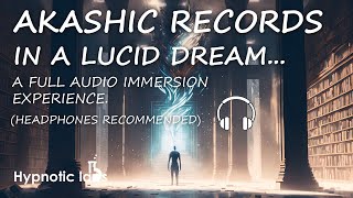 Sleep Hypnosis For Connecting To The Akashic Records In A Lucid Dream The Past And Future Database