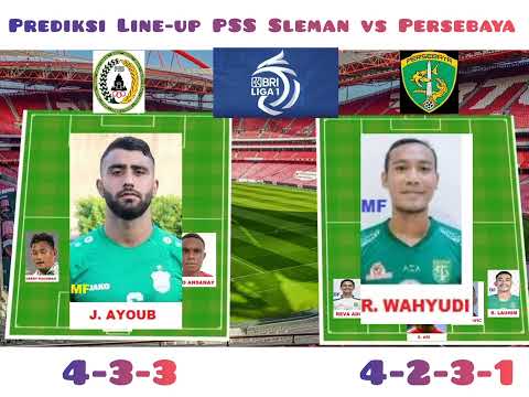 DUEL MEMATIKAN ! PREDIKSI LINE-UP PSS SLEMAN VS PERSEBAYA PEKAN KE 10 BRI LIGA 1 MUSIM 2023/2024 !