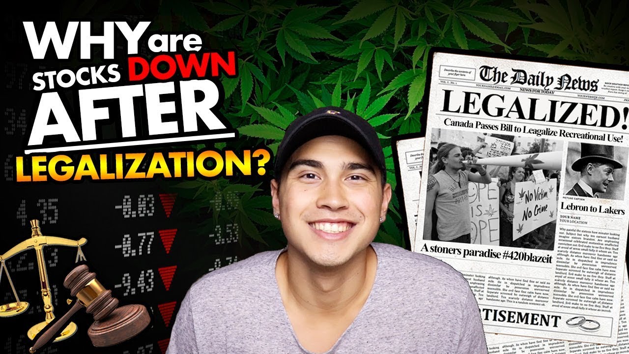 Marijuana Stocks DOWN AFTER LEGALIZATION!? YouTube