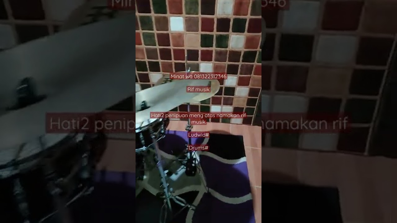 Watch DI JUAL DRUM LUDWIG #drummer on YouTube Watch DI JUAL DRUM LUDWIG #drummer on YouTube