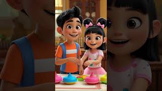 🎨 Color Everywhere! | Learn Colors for Kids | Fun Nursery Rhyme 🎶 #Shorts