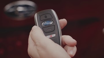 Using the PIN Code Access in your Subaru