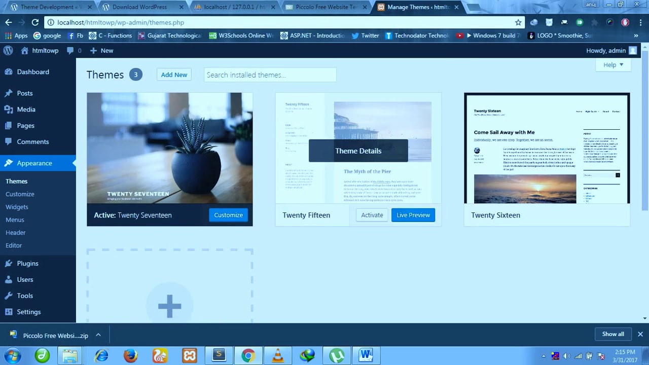 Convert html to wordpress theme - YouTube
