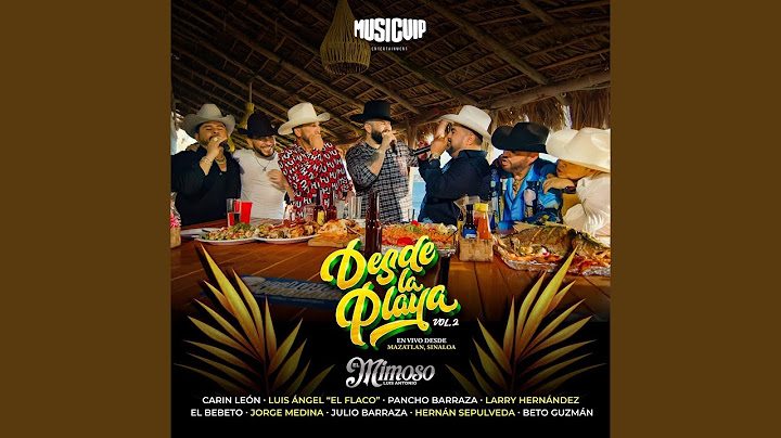 Andamos Borrachos Todos (En Vivo)