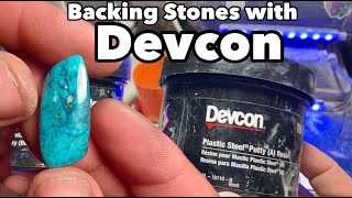 Backing Stone w/ Devcon the Professional Backing Formula Wealth