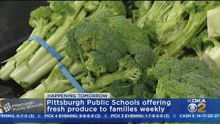 Pittsburgh Public Schools Offering Fresh Produce To Families