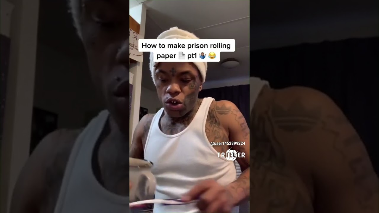 How they smoke in florida prison & how they make ROLLING PAPER