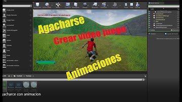Capitulo2- Unreal engine 4 Agacharse con animación!! Parte2.