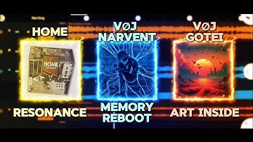 Resonance x Memory Reboot x Art Inside - Home, VØJ, Narvent, gotei - Mashup
