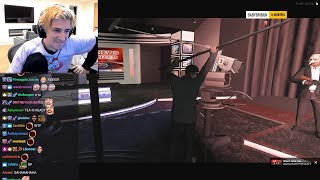 xQc reacts to KEKW laugh on Omie's clip