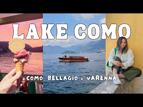 Lake Como Italy 🇮🇹 Milan to Lake Como Vlog | Exploring Varenna & Bellagio | Italy Travel Vlog 2023