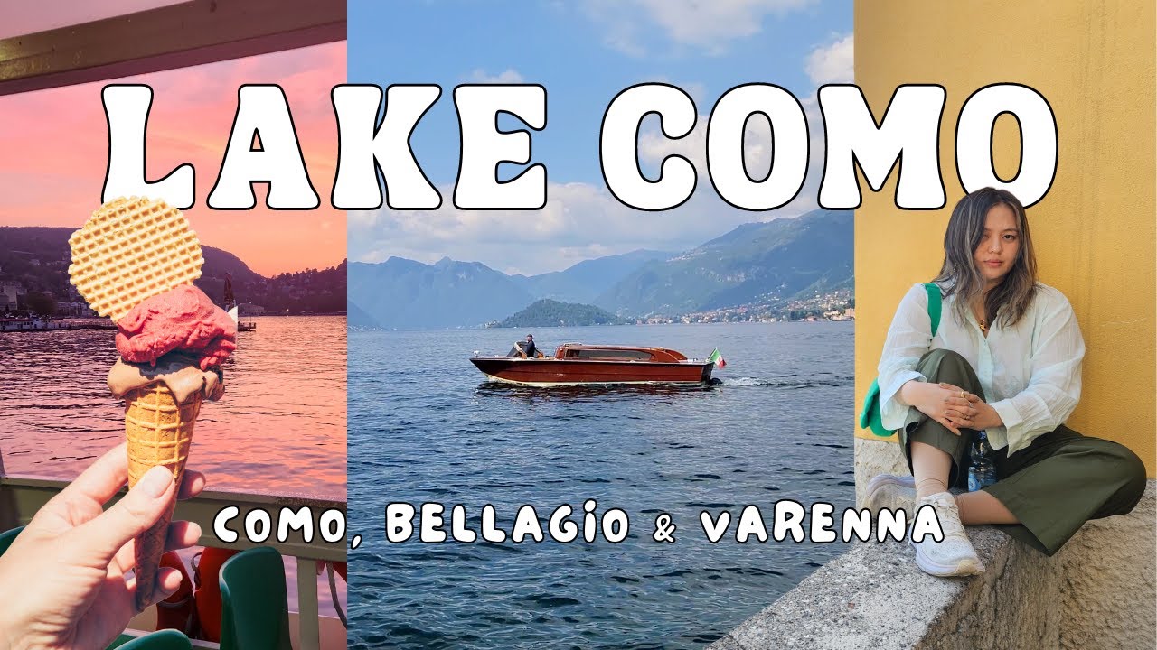 Lake Como Italy   Milan to Lake Como Vlog | Exploring Varenna & Bellagio | Italy Travel Vlog 2023