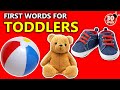 Toddler Learning Video Words, Songs and Signs! Baby's First Words Speech and Language Development