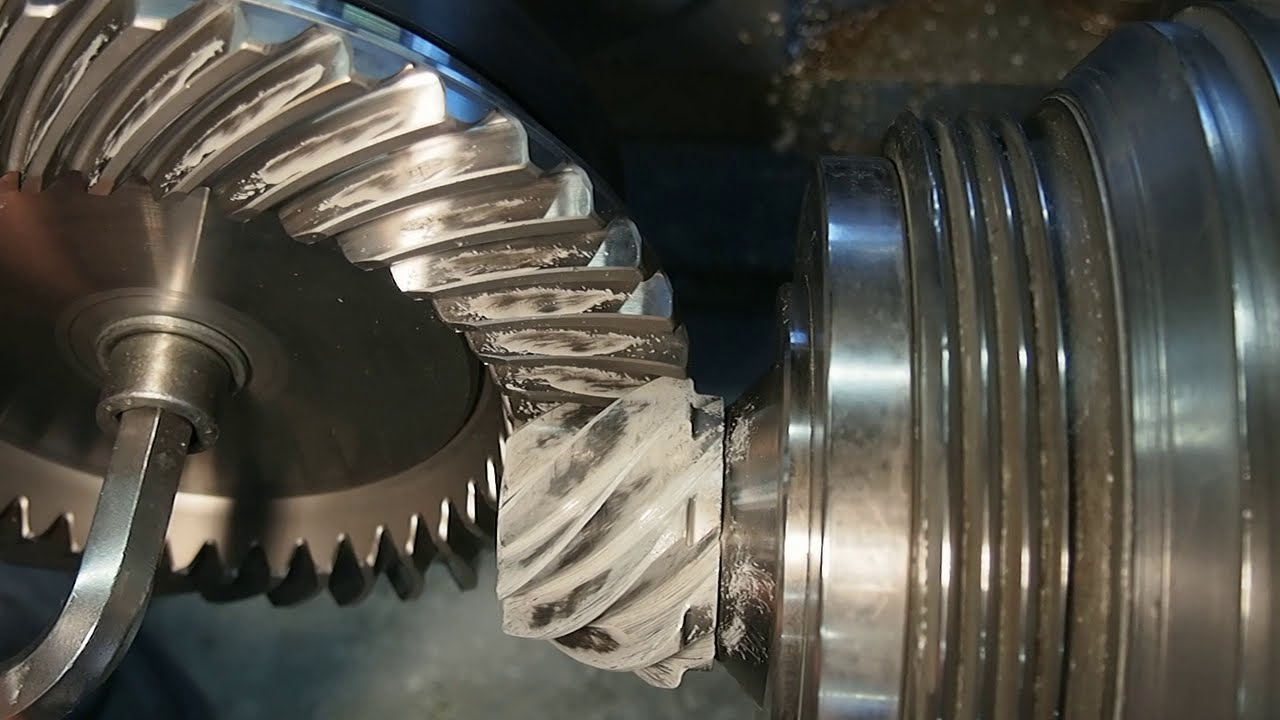 SPIRAL BEVEL GEAR Klingelnberg Cyclo Palloid HPG Contact pattern check