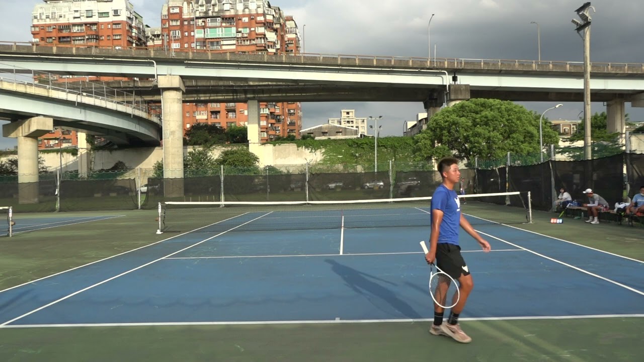 第21屆隊長盃全國utr分級賽 21 Th Verified Utr Taiwan Captain Cup 認證分決賽歐善元utr 10 84 Vs 湯城 11 92 6 4 Ret Youtube