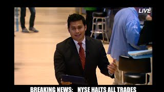 Breaking News: NYSE halts trading on apparent computer glitch