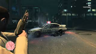 Grand Theft Auto IV gameplay HD #4 - Car drift - Police Chase - Stunt screenshot 5