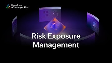 Risk Exposure Management in ADManager Plus