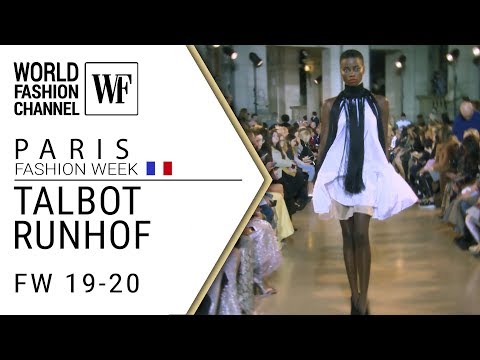 Talbot Runhof Paris fashion week FW 19-20