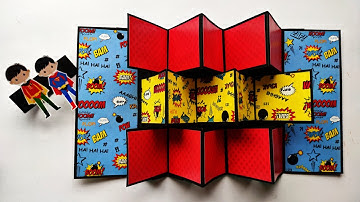 Zig Zag Fold Card Tutorial | Handmade Folding Card for Brother