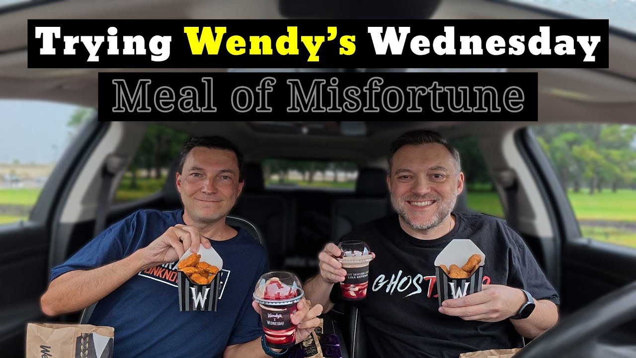 Thumbnail for Trying Wendy’s Wednesday Meal of Misfortune | Nuggets + Raven’s Blood Frosty