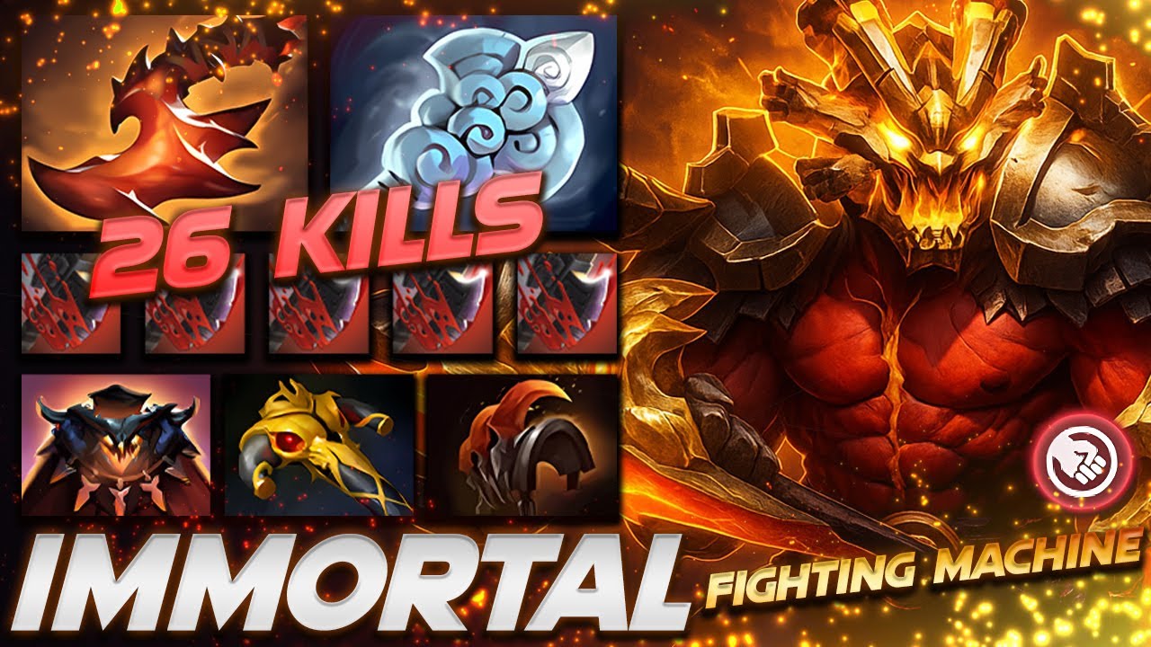 AXE Immortal Rank FIGHTING MACHINE 26 KILLS - Dota 2 Pro Gameplay [Watch & Learn]