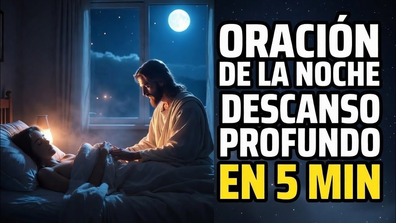 Oración de la Noche: Suelta la Ansiedad y Duerme en Paz - YouTube