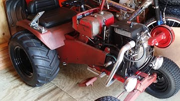 1967 Wheel Horse 857 "Lil Mule" Tractor Part 21 Foot Throttle Midwest Super Cub VinsRJ