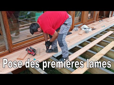 Miniature de Maison en A autonome : pose de la terrasse — Vidéo 205