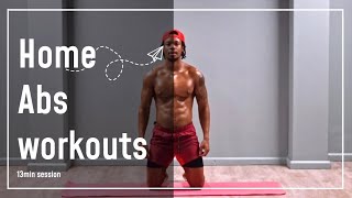 13 minutes Home Abs workout workouts for beginners #fitness  #shorts  #homeworkout 