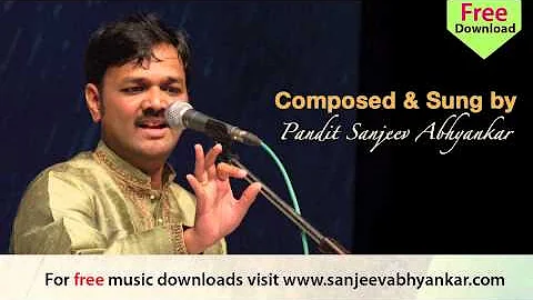 Sanjeev Abhyankar  Hindi Bhajan  Udho Man Naa Bhaye Dasa Bees