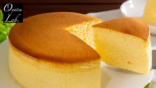割れない 生クリームなしでも濃厚 スフレチーズケーキの作り方 Japanese Souffle Cheesecake Oyatsu Lab Youtube