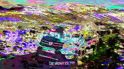 2013 first Dacia advert shown in the UK in in Data Bending Reverb Audacity