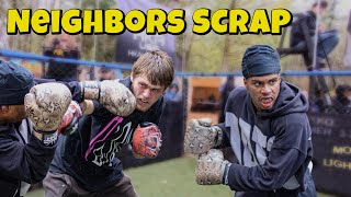 Neighbors Catch A Fade At The Scrapyard