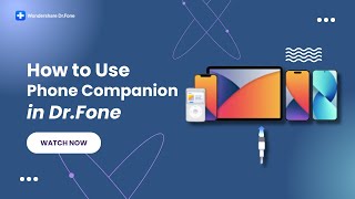 How To Use Phone Companion in Dr.Fone? screenshot 2