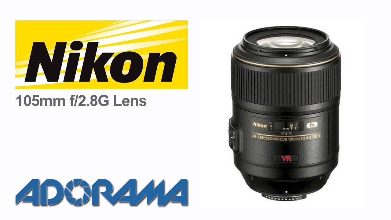 Nikon 105mm f/2.8G Micro Nikkor Lens: Product Overview with Marcin  Lewandowski