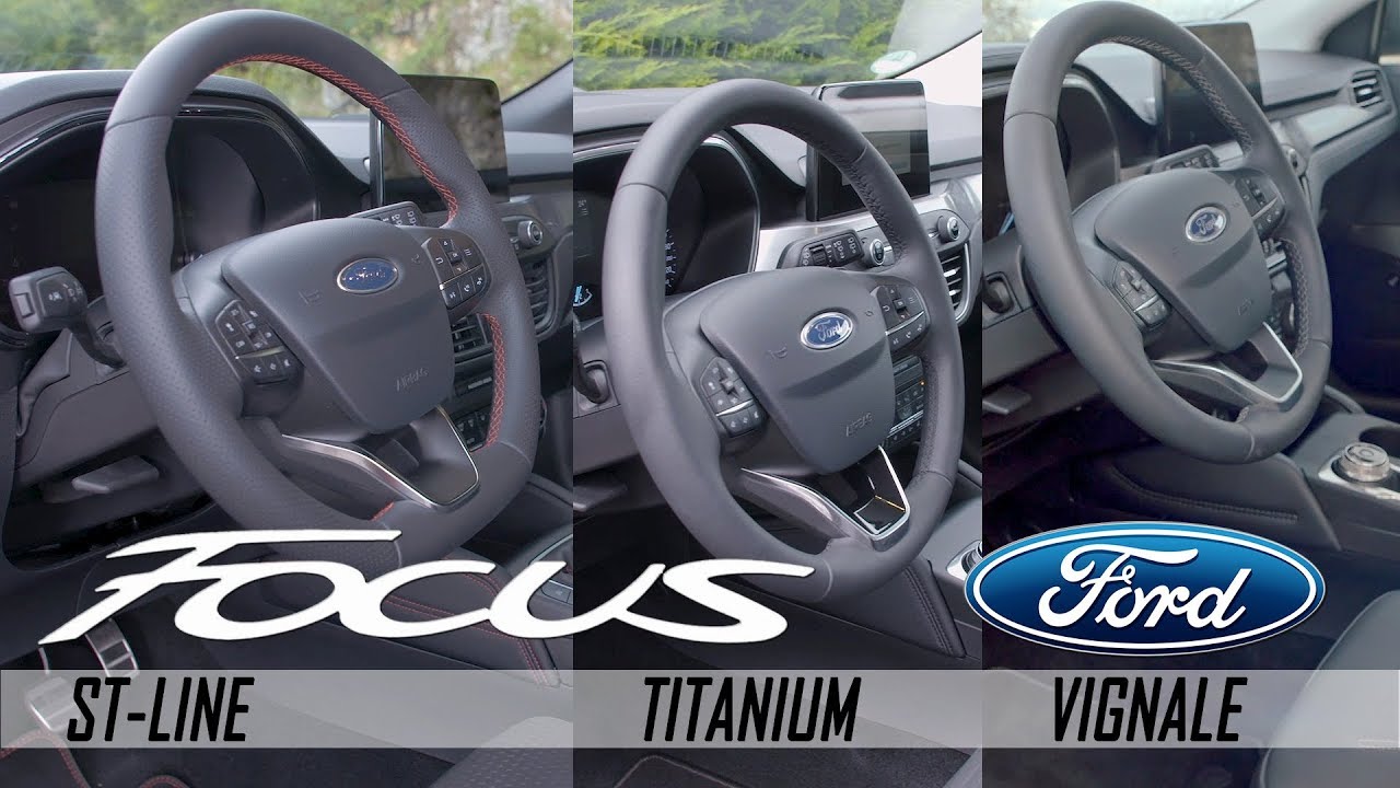 2019 Ford Focus Interior St Line Titanium Vignale