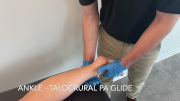 ANKLE - TALOCRURAL PA GLIDE