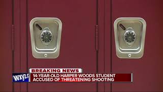 Harper Woods teen in police custody, accused of threatening shooting at school